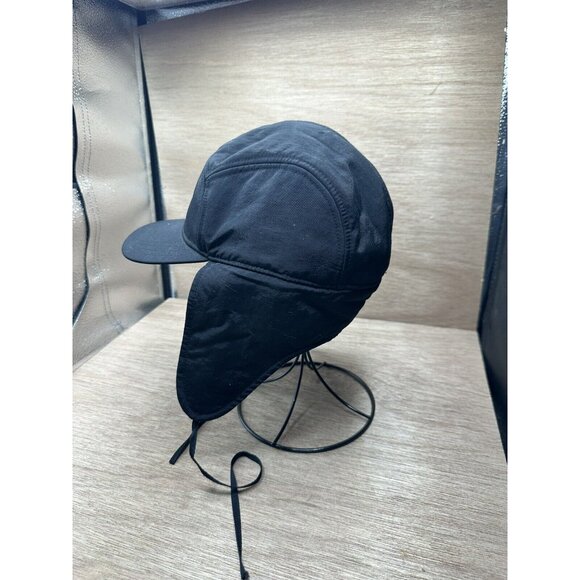 Coal The Tracker Five Panel Ear Flap Cap Lg Black - Picture 2 of 5
